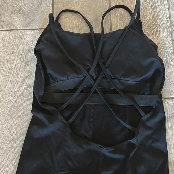 Black athletic jumpsuit - Picture 4 of 5